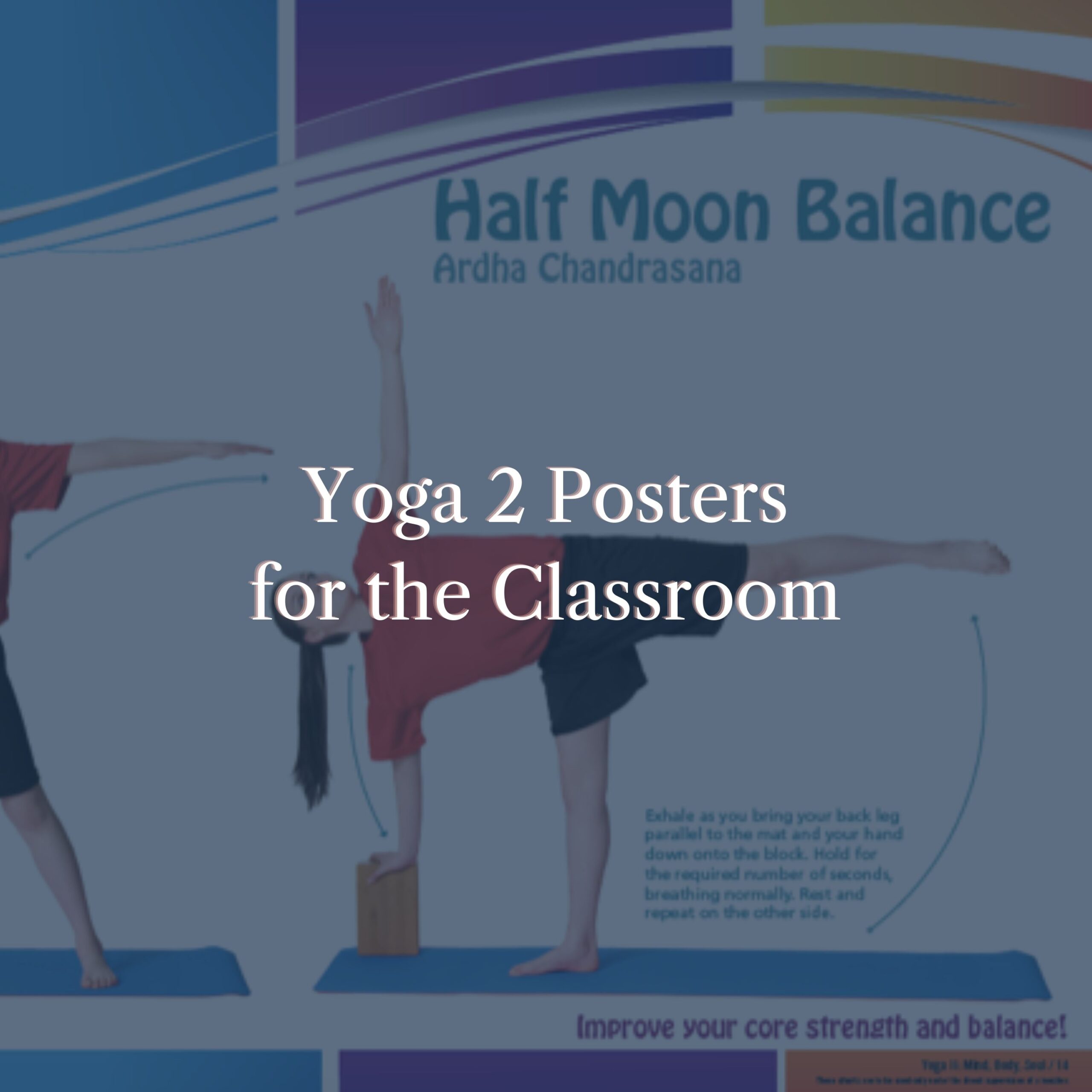 Yoga 2 Posters for High School Yoga